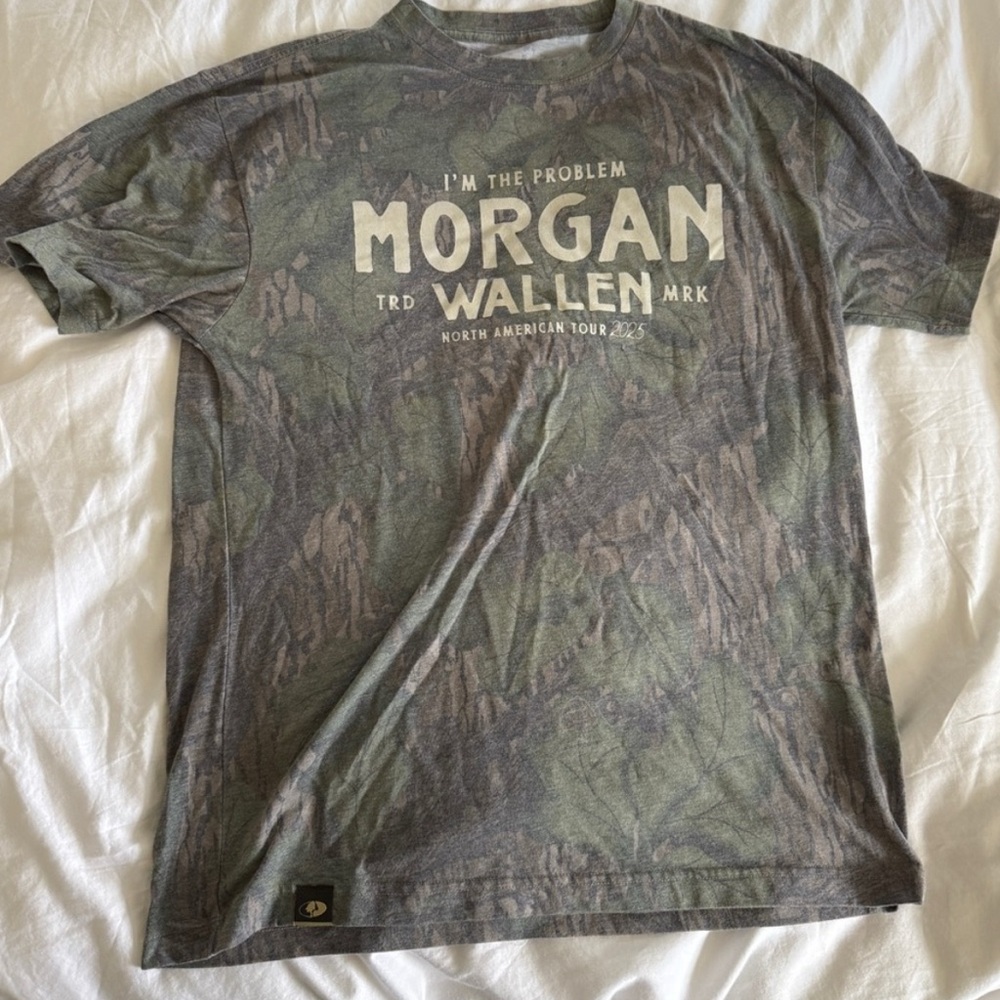 MORGAN WALLEN IM THE PROBLEM TOUR CAMO SHIRT